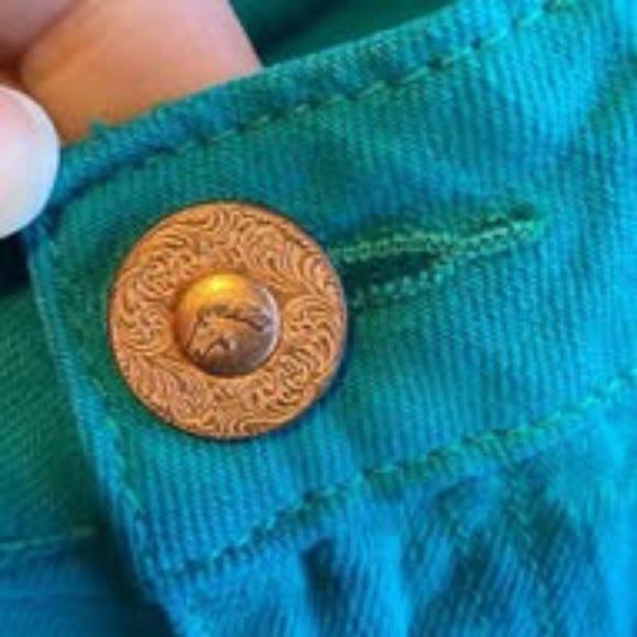 Brand New Jordache Premium Collection Jeans – Size 27 – Teal NWOT - Picture 1 of 5